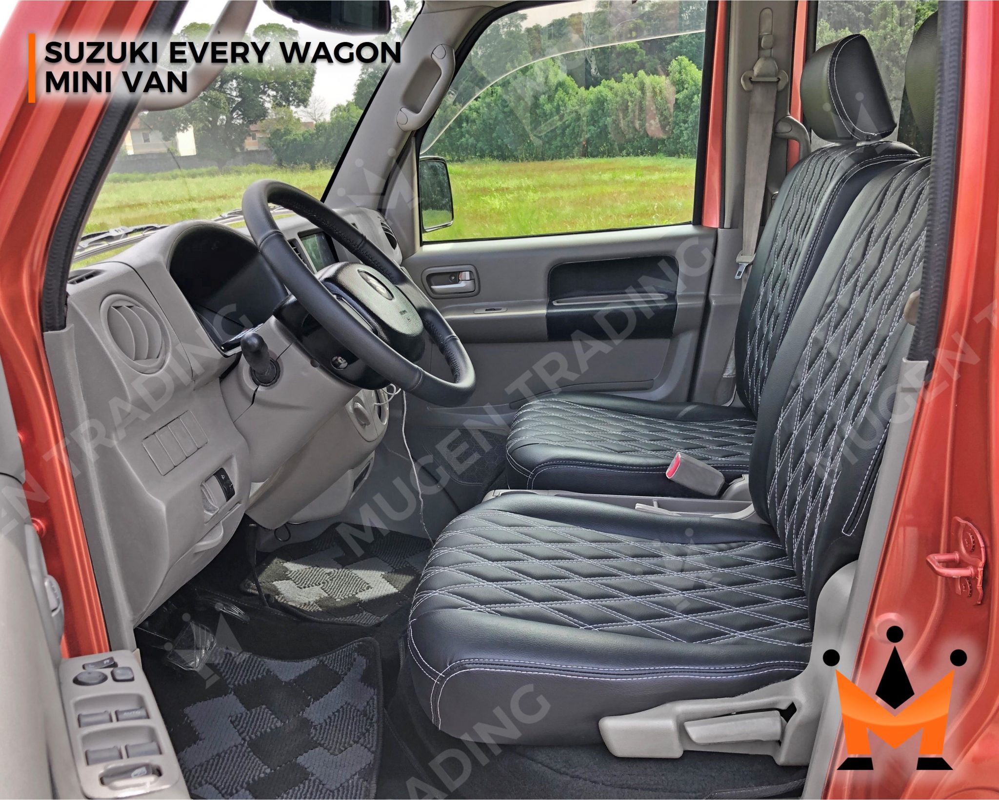 Suzuki Every Wagon DA64 Minivan Power Sliding Door MUGEN TRADING